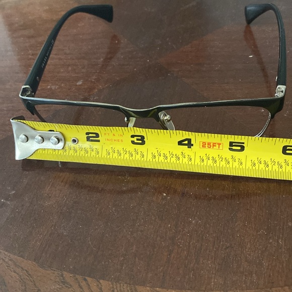 Prada eye 👁️ glasses black & silver frame only made in Italy unisex - Picture 14 of 16